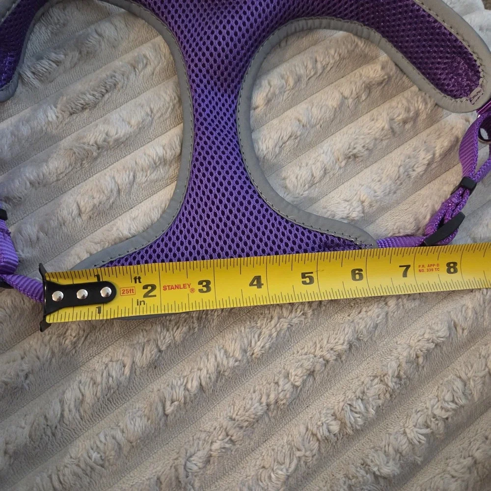 Coastal Pet Comfort Soft Reflective Wrap Adjustable Dog Harness Purple Small